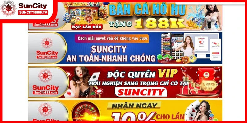 Đăng nhập Suncity 4 Khuyến mãi đăng nhập Suncity